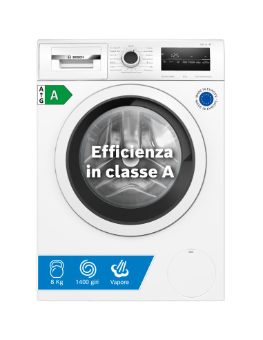 Bosch Serie 4 WAN28208II Lavatrice a carica frontale 8kg 1400g/min Bianco Classe A