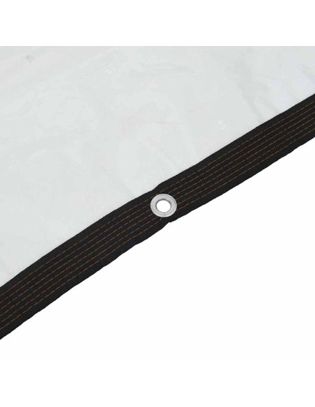 Telone Trasparente con Occhielli 1x10 m in Polietilene