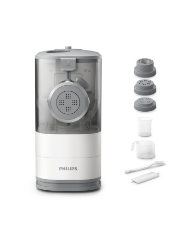 Philips Viva Collection 5000 Series, Macchina per la pasta fresca, Pasta Maker HR2345/19 - Compatto, con 4 trafile