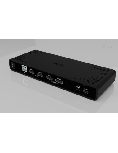 i-tec Universal Dual 4K Display Docking Station + Power Delivery 85W