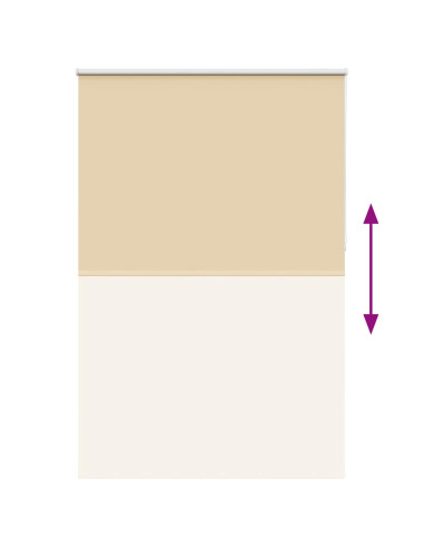 Tenda a Rullo Oscurante 150x230 cm Larghezza Tessuto 146,6 cm