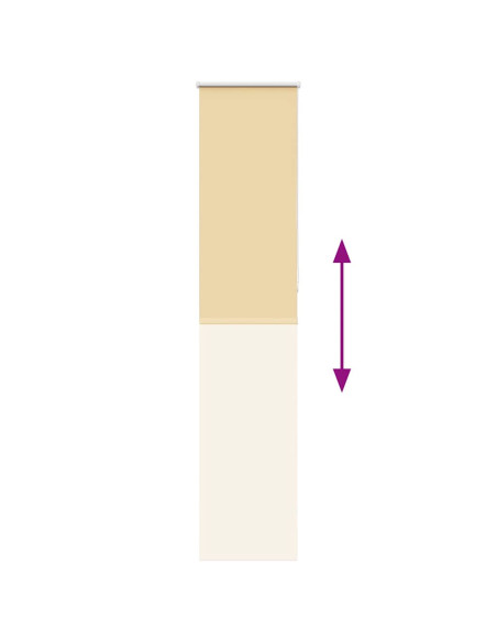 Tenda a Rullo Oscurante 45x230 cm Larghezza Tessuto 40,7 cm