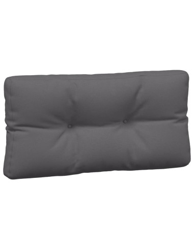 Cuscini per Pallet 7 pz Antracite in Tessuto