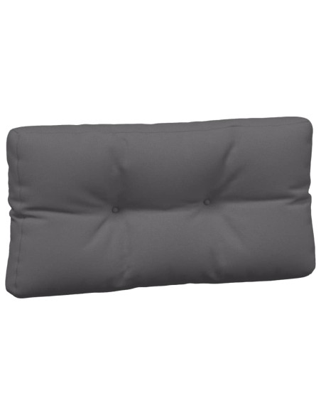 Cuscini per Pallet 7 pz Antracite in Tessuto