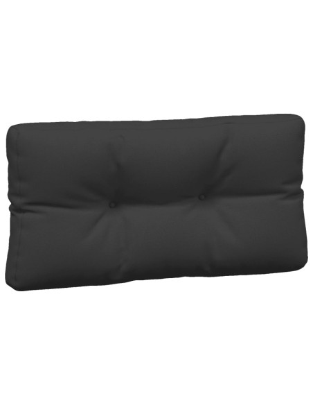 Cuscini per Pallet 7 pz Neri in Tessuto Oxford