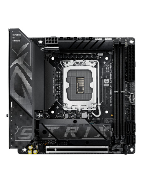 ASUS ROG STRIX B860-I GAMING WIFI Intel B860 LGA 1851 (Socket V1) mini ITX