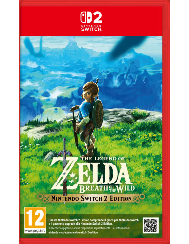 Nintendo The Legend Of Zelda: Breath Of The Wild - Switch 2 Edition Tedesca, DUT, Inglese, ESP, Francese, ITA, Giapponese, Corea