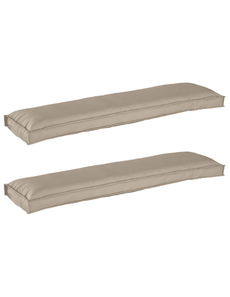 Set di Cuscini per Pallet 2 pcs Talpa 150 x 40 x 8 cm