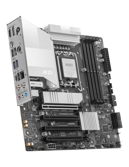 MSI PRO B860M-A WIFI scheda madre Intel B860 LGA 1851 (Socket V1) micro ATX