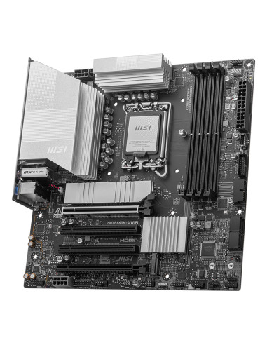 MSI PRO B860M-A WIFI scheda madre Intel B860 LGA 1851 (Socket V1) micro ATX
