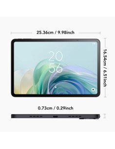 TCL TAB 11 Gen 2 Mediatek 256 GB 27,9 cm (11") 6 GB Wi-Fi 5 (802.11ac) Android 14 Grigio 2
