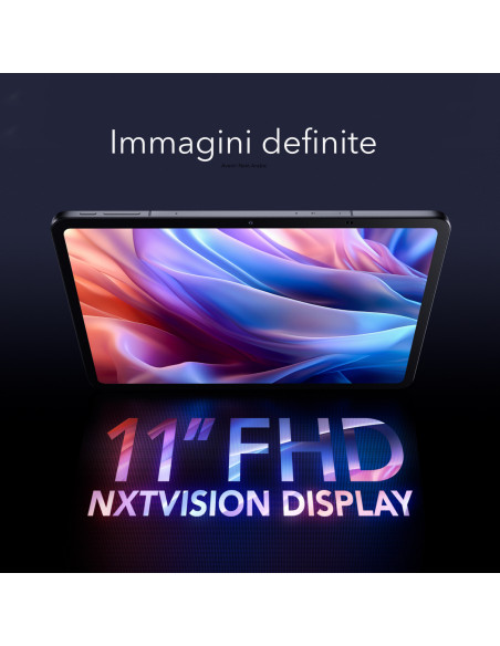 TCL TAB 11 Gen 2 Mediatek 256 GB 27,9 cm (11") 6 GB Wi-Fi 5 (802.11ac) Android 14 Grigio