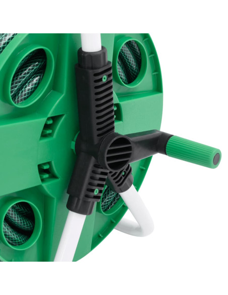 Avvolgitubo Verde Autoportante con Tubo 20 m PVC