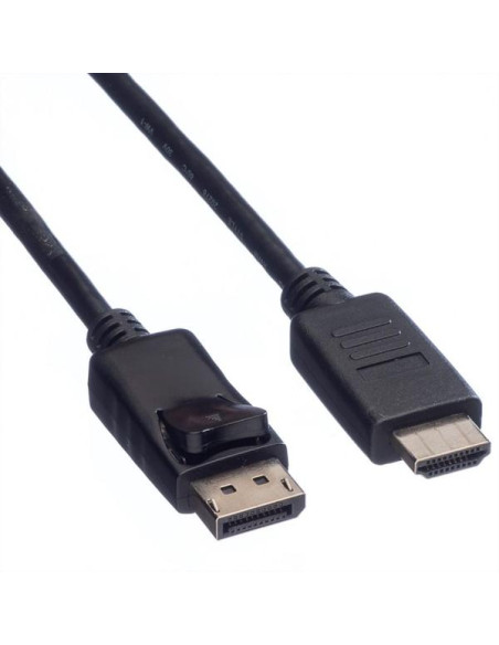 VALUE 11.99.5782 cavo e adattatore video 3 m DisplayPort Nero
