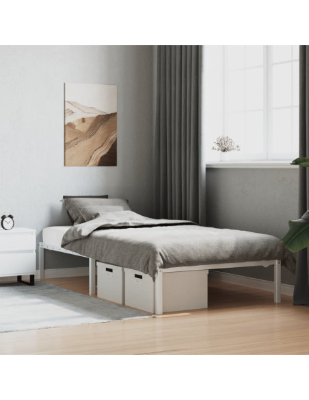 Giroletto in Metallo Bianco 100x190 cm