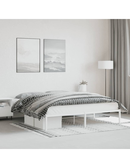 Giroletto Metallo Bianco 180x200 cm