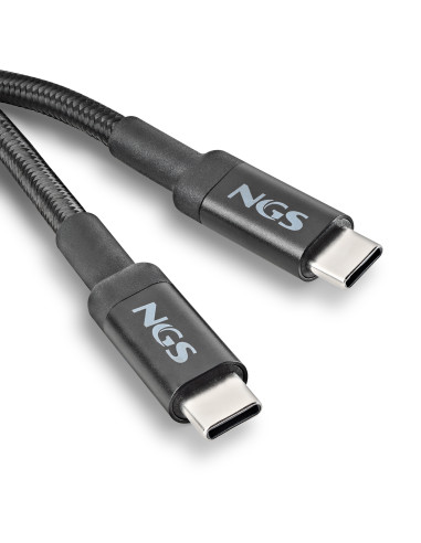 NGS KNOT 100W-2 cavo USB USB 2.0 2 m USB C Nero