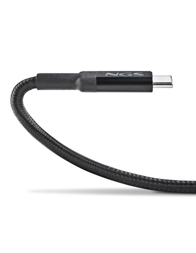 NGS KNOT 100W-2 cavo USB USB 2.0 2 m USB C Nero