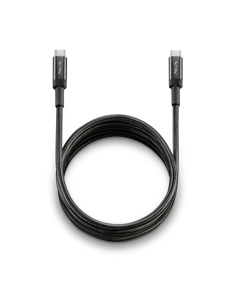 NGS KNOT 65W-2 cavo USB USB 2.0 2 m USB C Nero