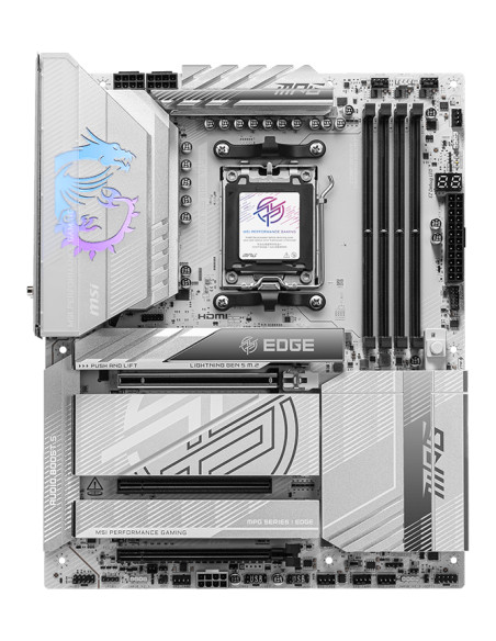 MSI MPG X870E EDGE TI WIFI scheda madre AMD X870E Socket AM5 ATX