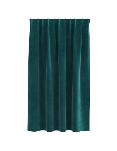Tende oscuranti 2 pcs Verde Scuro 140 x 140 cm Velluto
