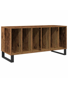 Mobile porta vinili Legno vecchio 100 x 38 x 48 cm 2