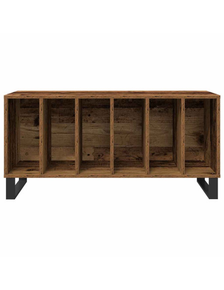 Mobile porta vinili Legno vecchio 100 x 38 x 48 cm