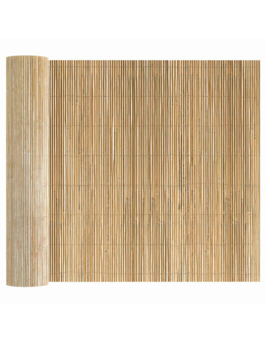 Recinzione in bambù Naturale 600 x 125 cm Bambù