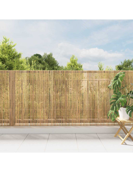 Recinzione in bambù Naturale 600 x 125 cm Bambù