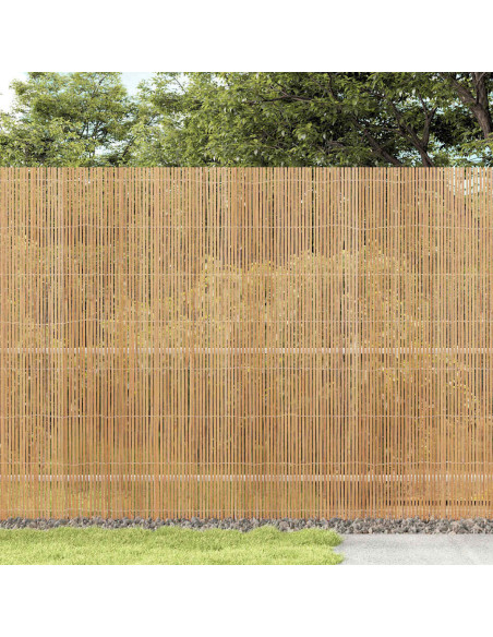 Recinzione in bambù Naturale 600 x 150 cm Bambù