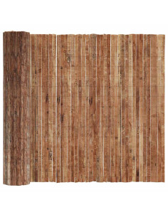 Recinzione in corteccia Marrone 400 x 150 cm Corteccia 2
