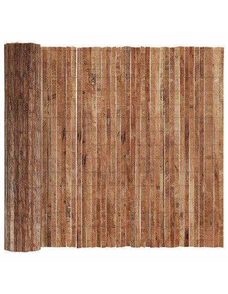 Recinzione in corteccia Marrone 400 x 150 cm Corteccia