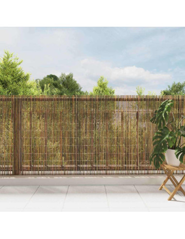 Recinzione in bambù Naturale 400 x 125 cm Bambù