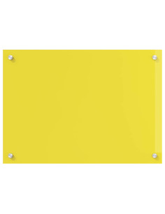 Rivestimento da Cucina Giallo 70 x 60 cm vetro temperato 2