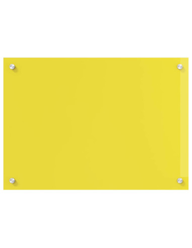 Rivestimento da Cucina Giallo 70 x 60 cm vetro temperato