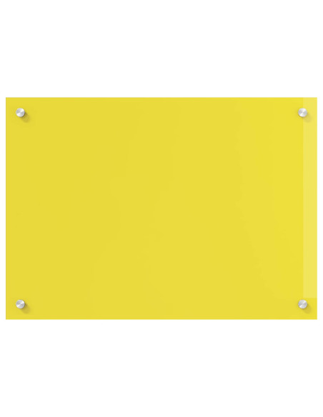 Rivestimento da Cucina Giallo 70 x 60 cm vetro temperato