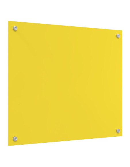 Rivestimento da Cucina Giallo 70 x 60 cm vetro temperato