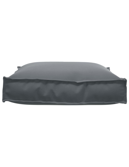 Cuscino Antracite 70 x 70 x 12 cm Tessuto Oxford