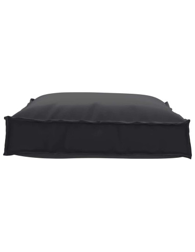 Cuscino Nero 70 x 70 x 12 cm Tessuto Oxford