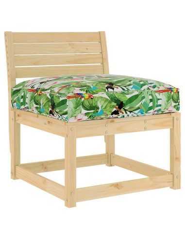 Cuscino Floreale Multicolore 70 x 70 x 12 cm Tessuto Oxford