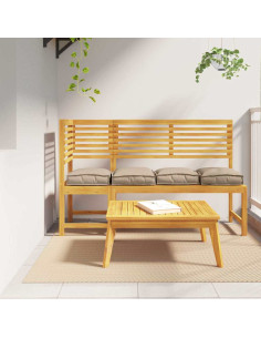 Cuscino 4 pcs Talpa 40 x 40 x 8 cm Tessuto Oxford