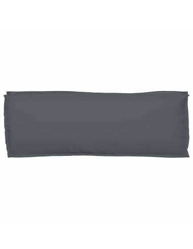 Cuscino Antracite 110 x 40 x 8 cm Tessuto Oxford