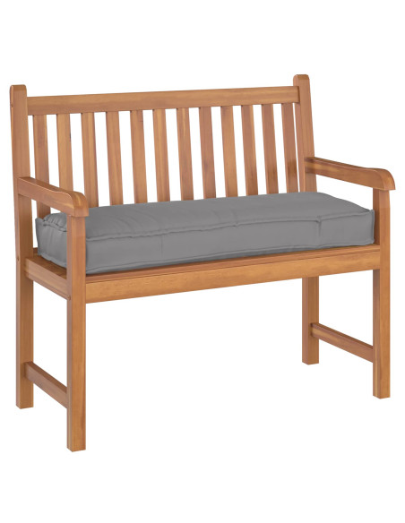 Cuscino Grigio 110 x 40 x 8 cm Tessuto Oxford