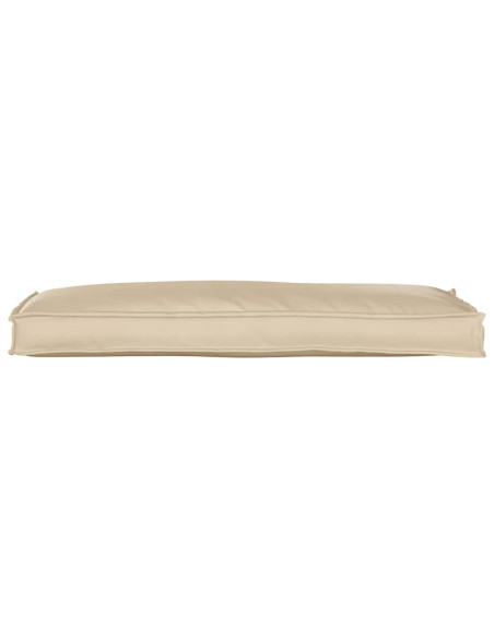 Cuscino Beige 110 x 40 x 8 cm Tessuto Oxford