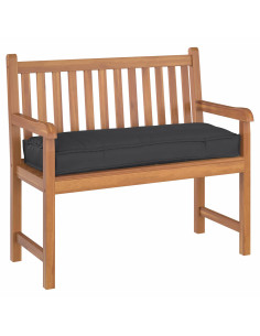 Cuscino Nero 110 x 40 x 8 cm Tessuto Oxford 2