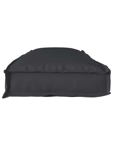 Cuscino Nero 110 x 40 x 8 cm Tessuto Oxford