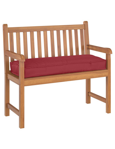 Cuscino Rosso Vino 110 x 40 x 8 cm Tessuto Oxford