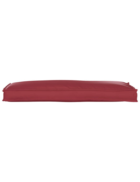 Cuscino Rosso Vino 110 x 40 x 8 cm Tessuto Oxford