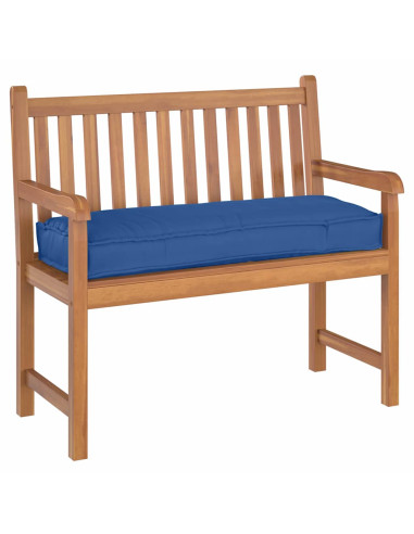 Cuscino Blu Reale 110 x 40 x 8 cm Tessuto Oxford