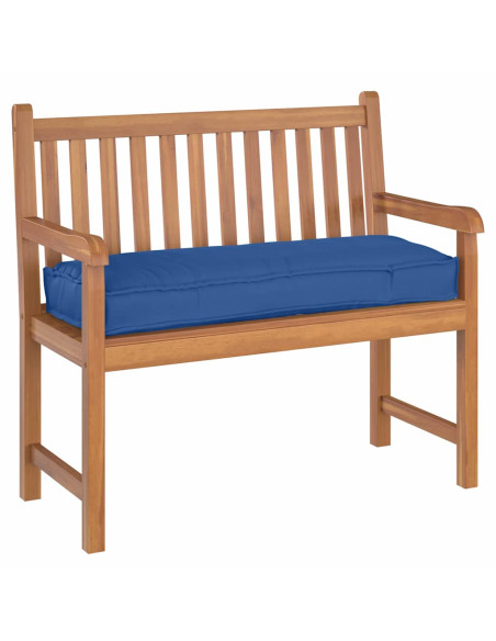 Cuscino Blu Reale 110 x 40 x 8 cm Tessuto Oxford